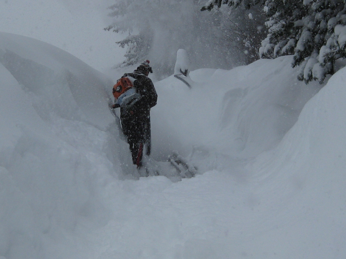 Feeblitz Rodelbahn in SaasFee